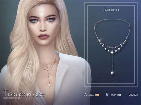 The Sims Resource S Club Ts4 Ll Necklace 202022