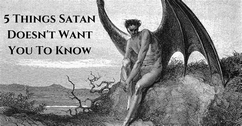 Daily Bible Verse Featured Sermons 5 Things Satan Doesn T Want You To Know