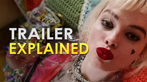 Birds Of Prey Official Teaser Trailer Explained History Of The Squad Youtube