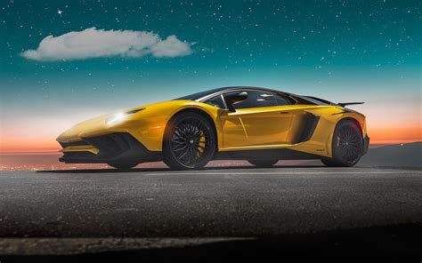 3840x2400 Yellow Lamborghini Aventador Sv 2020 5k 4k Hd 4k Wallpapers