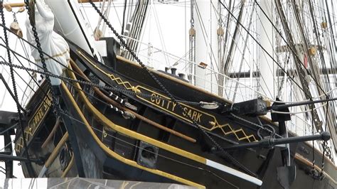 Cutty Sark Clipper Sailing Ship Greenwich London England