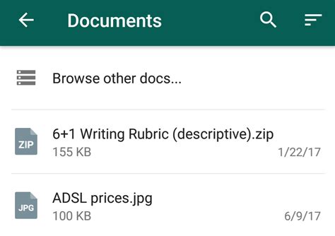 Update In Stable Version Whatsapp Lets You Send Any File Type