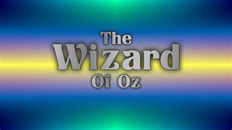 Use the following password for entry: Max Fleischer And George Pal's The Wizard Of Oz (1939 ...
