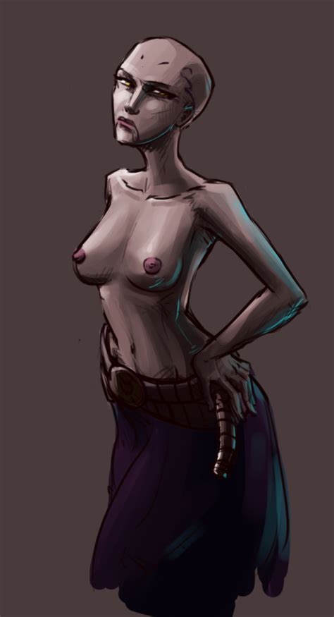 Rule 34 Asajj Ventress Breasts Clone Wars Clothed Female Looking At