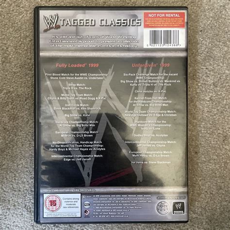 WWE Tagged Classics Fully Loaded Unforgiven DVD Disc Set WWF RARE EBay