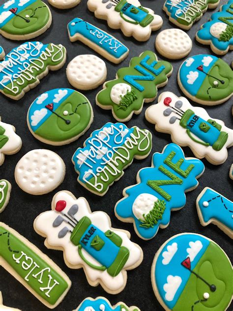 Pin by Y & L Custom Cookies on Sports cookies | Sugar cookies decorated, Fancy cookies, Golf cookies