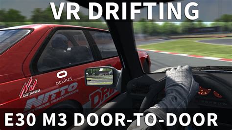 VR Tandem Drifting E30 M3 Assetto Corsa Oculus Rift CV1 T300RS