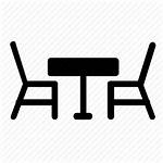 Dining Icon Table Chair Icons Editor Open