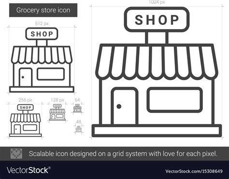 How To Draw A Grocery Store Fabricarttutorialspatterns