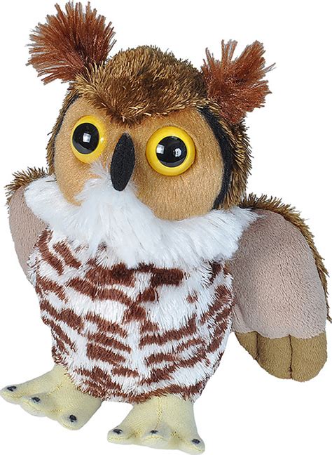 Great Horned Owl Stuffed Animal 7 Kite And Kaboodle