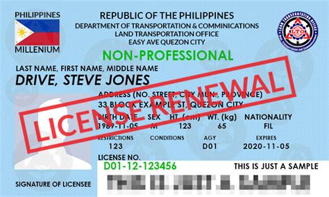 If possible, renew your driver's license before the expiration date. How to renew your driver's license in LTO Philippines ...