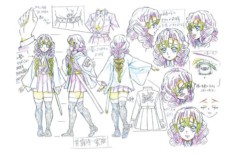 Settei Dreams In 2021 Anime Character Design Slayer Anime Anime Demon