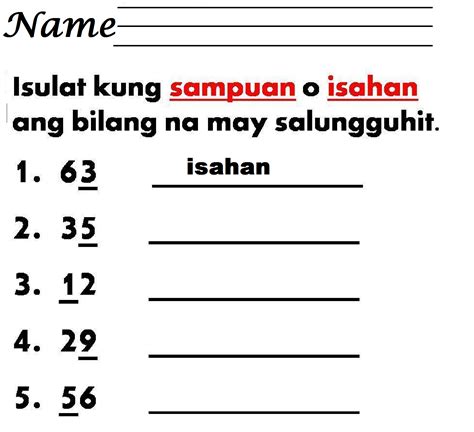 Problem Solving Tagalog Interactive Worksheet Live Wo