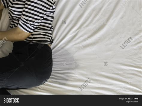 Woman Pee On Bed Image And Photo Free Trial Bigstock