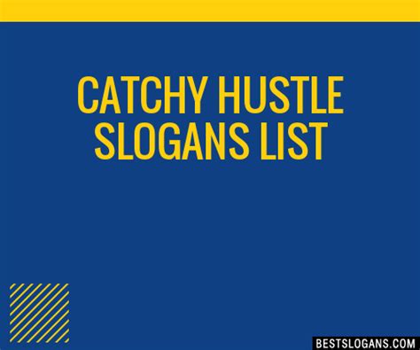 30 Catchy Hustle Slogans List Taglines Phrases And Names 2021