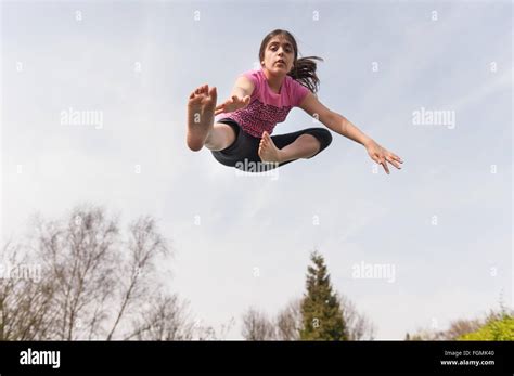 Feet On Trampoline Stock Photos And Feet On Trampoline Stock Images Alamy