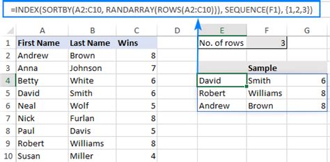 How To Get Random Sample In Excel With No Duplicates