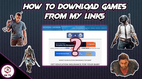 How To Download Games From My Links Youtube