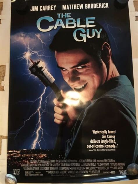 Cable Guy Original Movie Release 27x40 Movie Poster Ebay