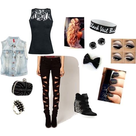 Cute Punk Outfit C By Silent Ninja87 On Polyvore Cute Outfits C
