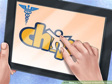 Most health insurance offered by employers allows the employee to add coverage for a spouse (and/or dependent child). 3 Ways to Add a Spouse to Health Insurance - wikiHow