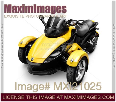 Photo Of Brp Can Am Spyder Roadster Stock Image Mxi21025