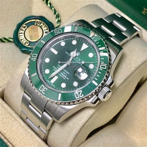 Rolex Submariner Hulk Green Dial 116610lv For £20012 For Sale From A