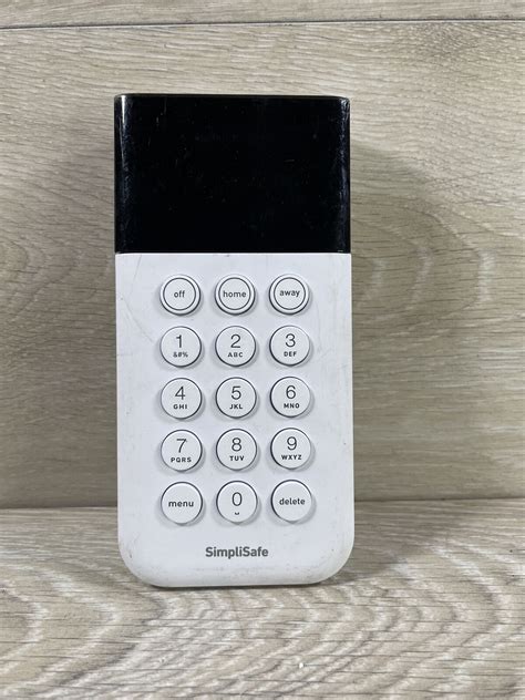 Simplisafe Keypad Ebay