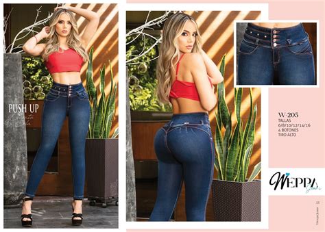 W 205 100 Authentic Colombian Push Up Jeans By Weppa Jeans Jdcolfashion