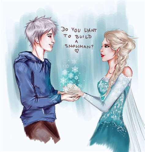 Jelsa By Twofootjerk Legend Of The Guardians Rise Of The Guardians Dreamworks Characters