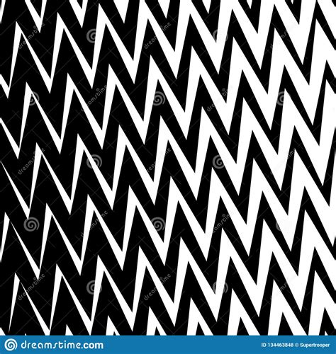 Geometric Simple Zigzag Print, Wave Pattern Stock Vector - Illustration of design, modern: 134463848