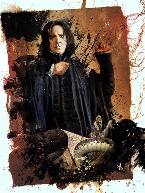 Snape The Hero — Millieanouk Art Work In Order Severus Snape