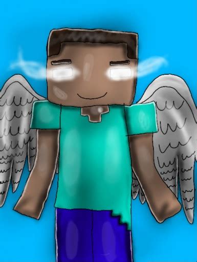 Colors Live Truly An Angel In Disguise Herobrine By Laurawolf