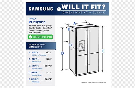 Samsung RS22HDHPN 22 Cu Ft Counter Depth Side By Side Refrigerator