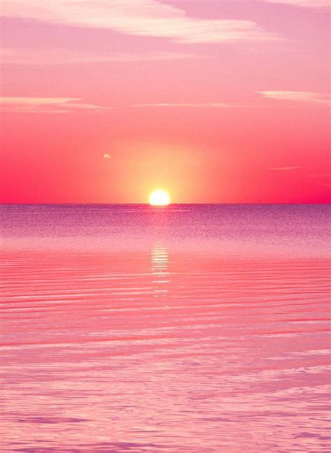 Pink Beach Sunset Wallpapers Top Free Pink Beach Sunset Backgrounds WallpaperAccess