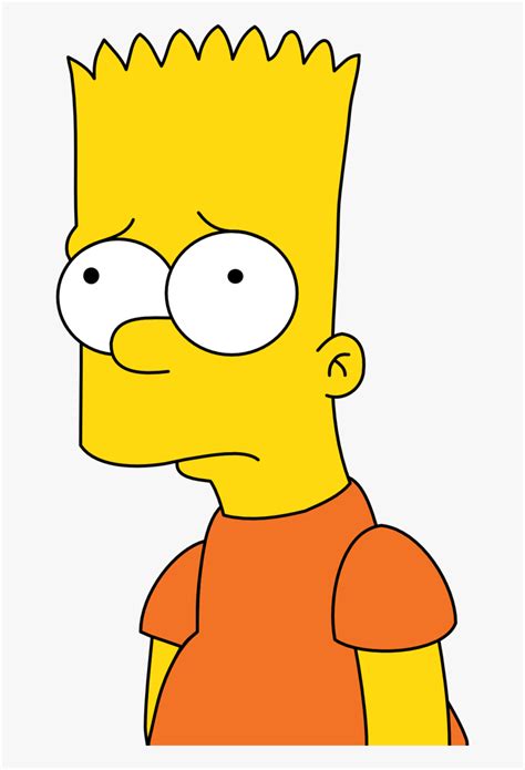 Transparent Bart Simpson Png Bart Simpson Desenho Sad Png Download