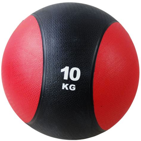 Rubber Medicine Ball 2 10kg Weights Fitness Exercise Gym Training Mma