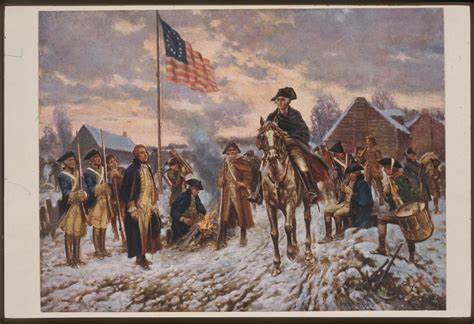 The Harsh Winter At Valley Forge