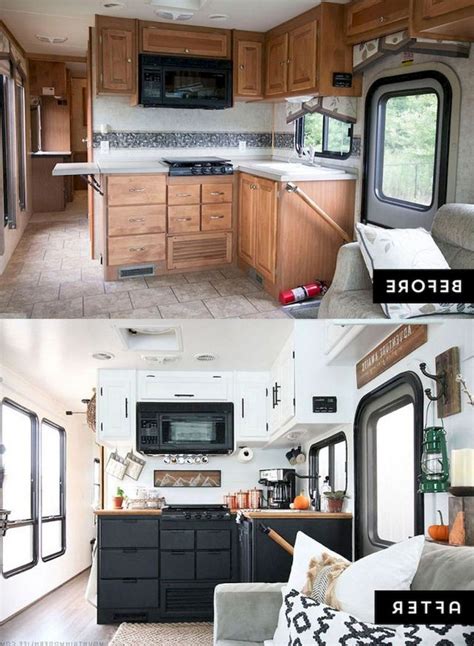 50 Amazing Camper Remodel Ideas For Renovating Rv Travel Trailers