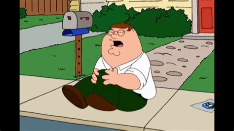 Peter Griffin Hurts His Knee In A Flower Garden Youtube