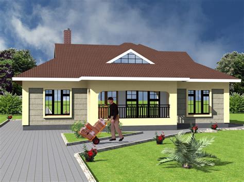 Property french character homes 6 bedroom maisote house plans 6 bedroom maisote house plans simple house plans designs kenya home 2 bedroom house plans for kenya page 1. Modern 3 Bedroom Bungalow House Plan | HPD Consult