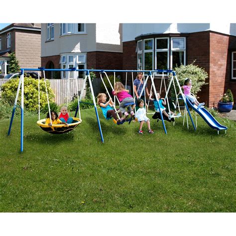 Sportspower Super 8 Fun Metal Swing Set 100 Off Mylitter One Deal