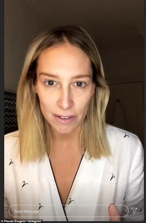 Phoebe Burgess Shares A Rare Makeup Free Video As She Reveals The 44