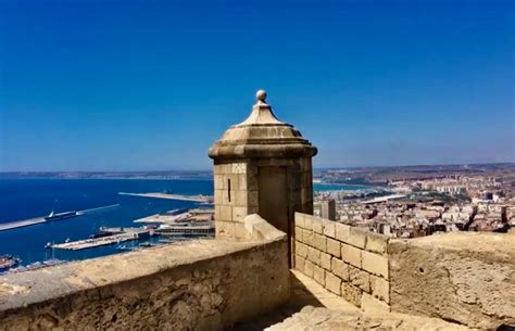 Alicante View From Santa Barbara Castle Travel Inspires
