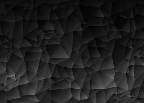 Premium Vector Abstract Black Triangle Polygons Texture