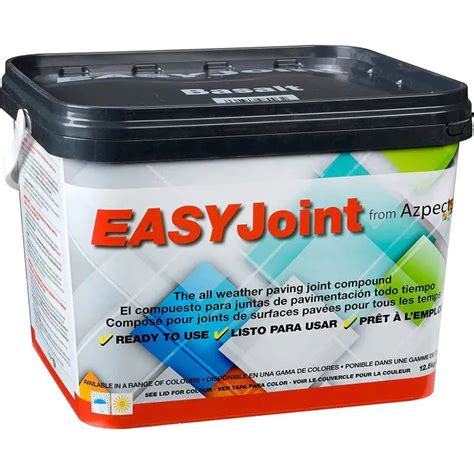 Patio Jointing Grout Paving Mortar Basalt Easy Joint 125 Kilo Paving