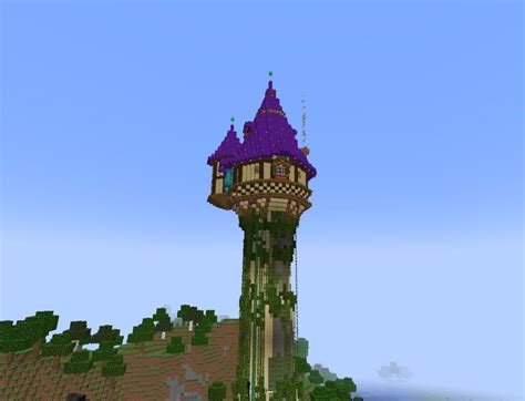 Tangled Tower Tangled Tower Minecraft Building Minecraft Designs