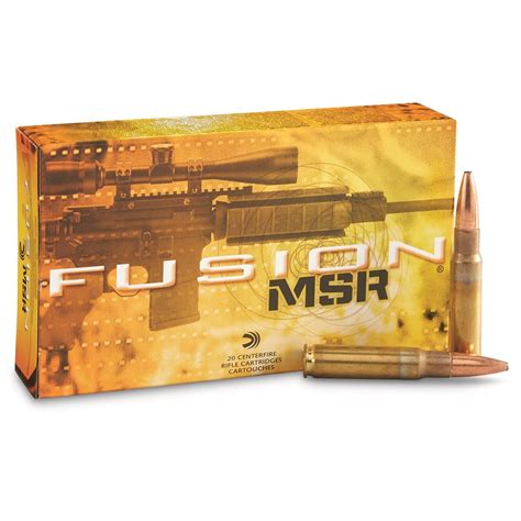 Fusion Personal Defense 338 Federal Hst 185 Grain 20 Rounds