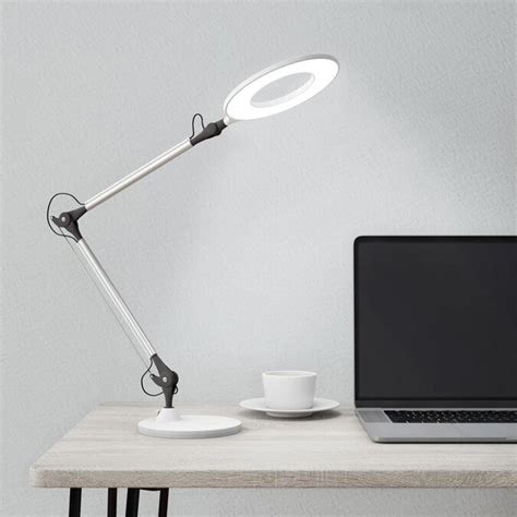 Hastings Home Hastings Home Swing Arm Desk Lamp Dimmable Led In The