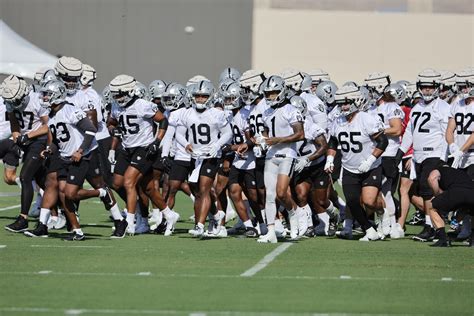 Raiders Training Camp 2022 Accountability Is Key Silver And Black Pride